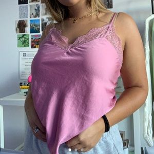 VINTAGE victoria secret lace cami